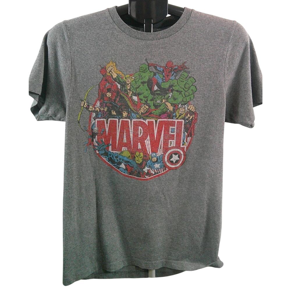 Marvel Gray Vintage Men's Small T-shirt